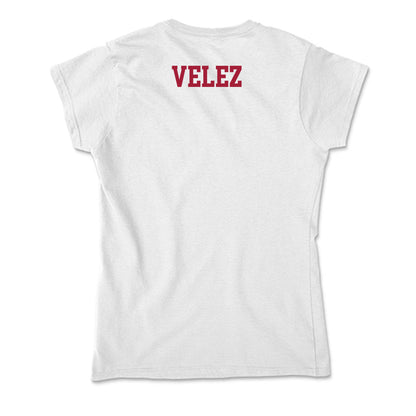 Oklahoma - NCAA Men's Gymnastics : Francisco Velez - Soft Style Women’s T-Shirt-1