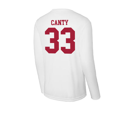 Oklahoma - NCAA Women's Soccer : Elle Canty - Activewear Long Sleeve T-Shirt-1