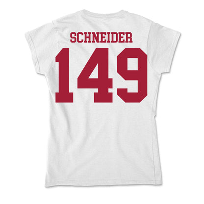 Oklahoma - NCAA Wrestling : Layton Schneider - Soft Style Women’s T-Shirt-1