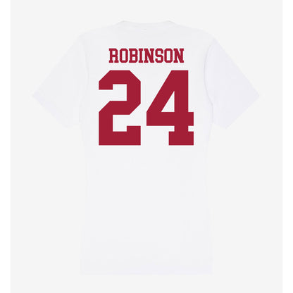 Oklahoma - NCAA Football : Xavier Robinson - Women's V-Neck T-Shirt-1
