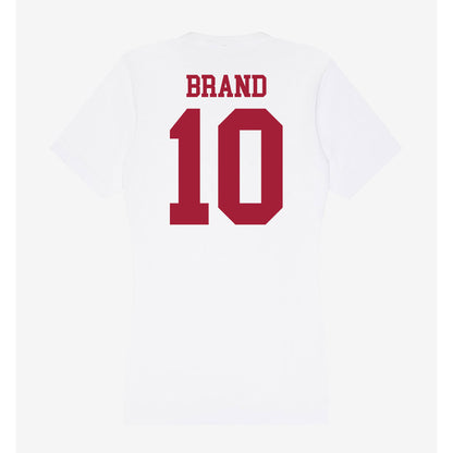 Oklahoma - NCAA Women's Soccer : Avery Brand - Women's V-Neck T-Shirt-1