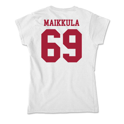 Oklahoma - NCAA Football : Jake Maikkula - Soft Style Women’s T-Shirt-1