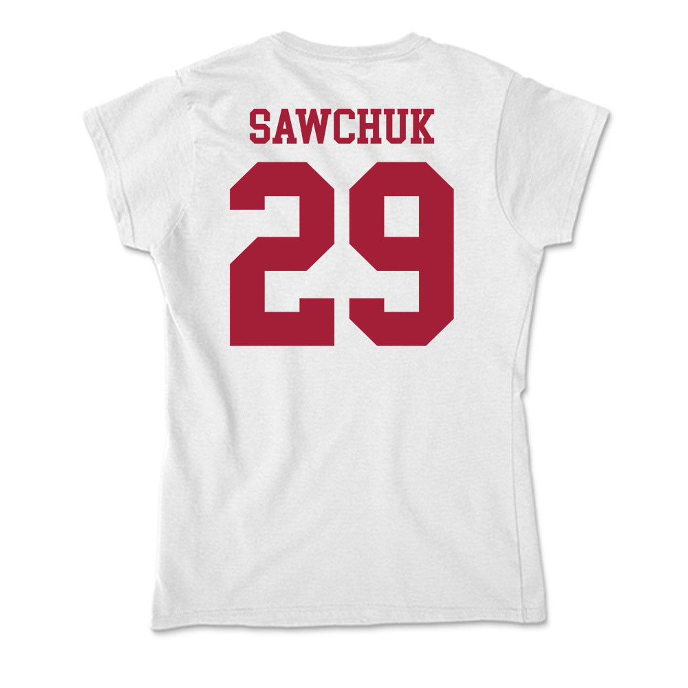 Oklahoma - NCAA Football : Gabe Sawchuk - Soft Style Women’s T-Shirt-1