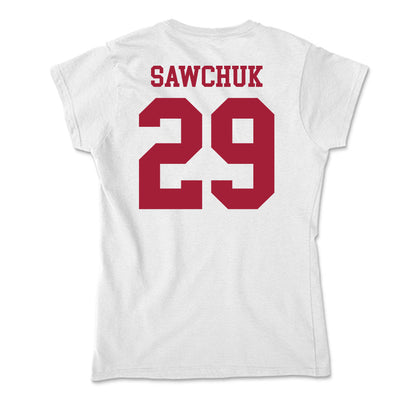 Oklahoma - NCAA Football : Gabe Sawchuk - Soft Style Women’s T-Shirt-1