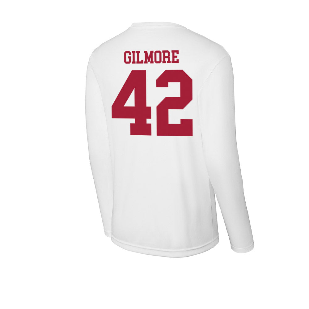 Oklahoma - NCAA Football : Wyatt Gilmore - Activewear Long Sleeve T-Shirt-1