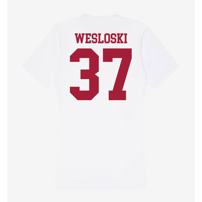 Oklahoma - NCAA Baseball : Nick Wesloski - Women's V-Neck T-Shirt-1