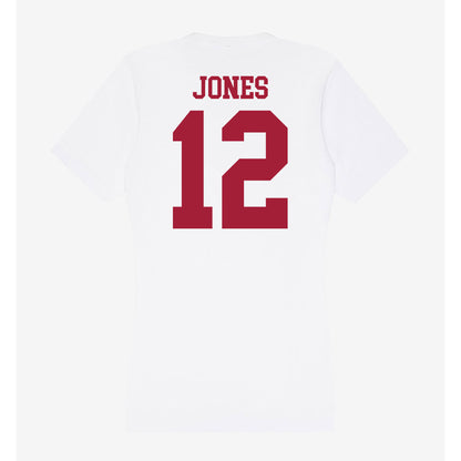 Oklahoma - NCAA Men's Basketball : Jadon Jones - Women's V-Neck T-Shirt-1