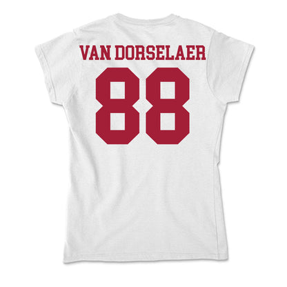 Oklahoma - NCAA Football : Jack Van Dorselaer - Soft Style Women’s T-Shirt-1
