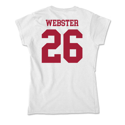 Oklahoma - NCAA Football : eLGee Webster - Soft Style Women’s T-Shirt-1