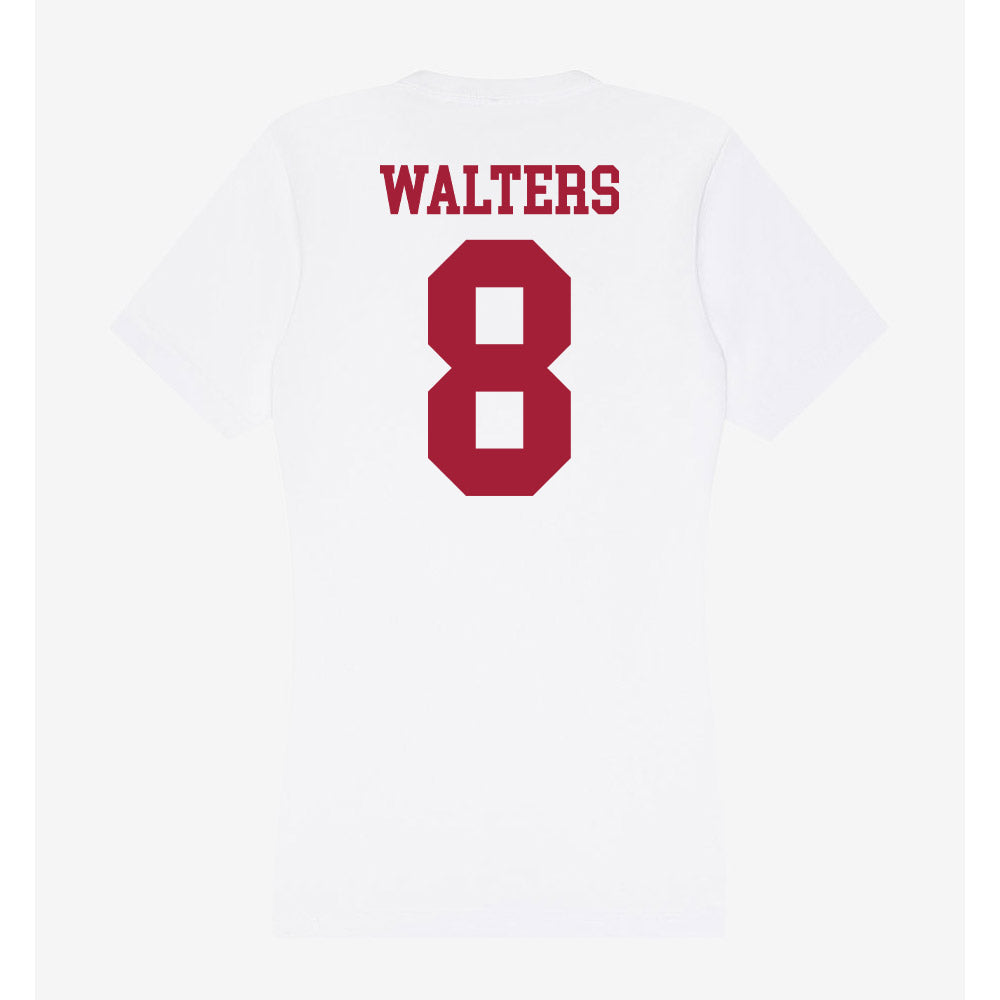 Oklahoma - NCAA Baseball : Uriah Walters - Women's V-Neck T-Shirt-1