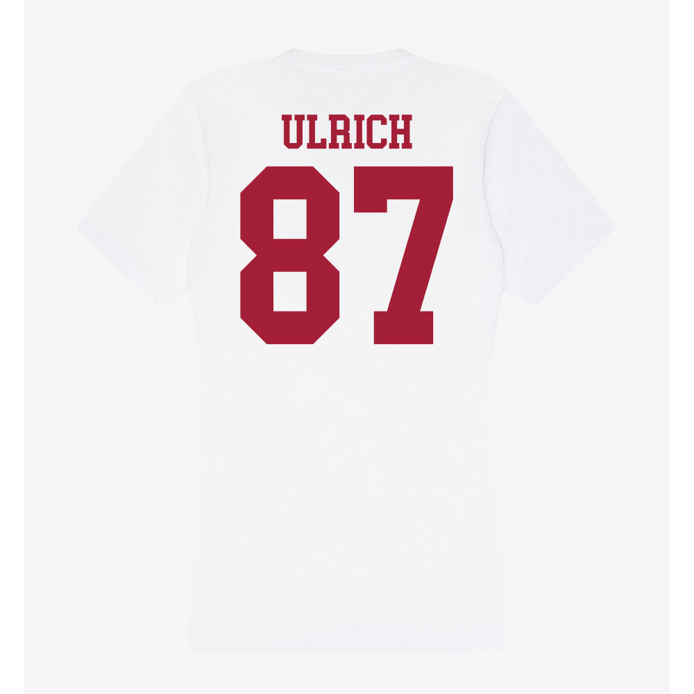 Oklahoma - NCAA Football : Jacob Ulrich - Women's V-Neck T-Shirt-1