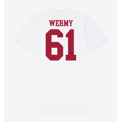 Oklahoma - NCAA Football : Kenneth Wermy - Women's V-Neck T-Shirt-1