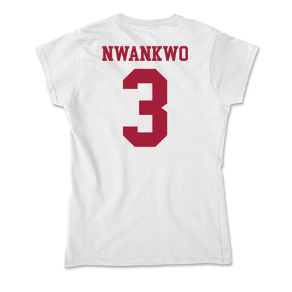 Oklahoma - NCAA Men's Basketball : Jeff Nwankwo - Soft Style Women’s T-Shirt-1