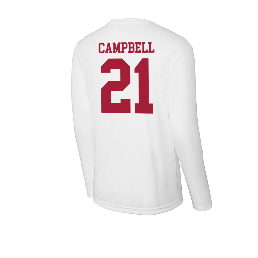 Oklahoma - NCAA Women's Soccer : Kendall Campbell - Activewear Long Sleeve T-Shirt-1