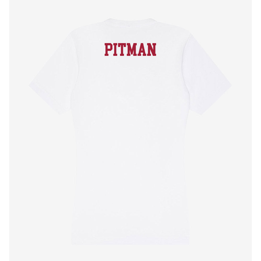 Oklahoma - NCAA Women's Rowing : Mattie Pitman - Women's V-Neck T-Shirt-1