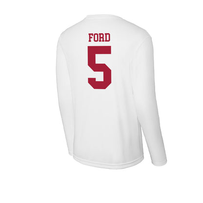 Oklahoma - NCAA Football : Markel Ford - Activewear Long Sleeve T-Shirt-1