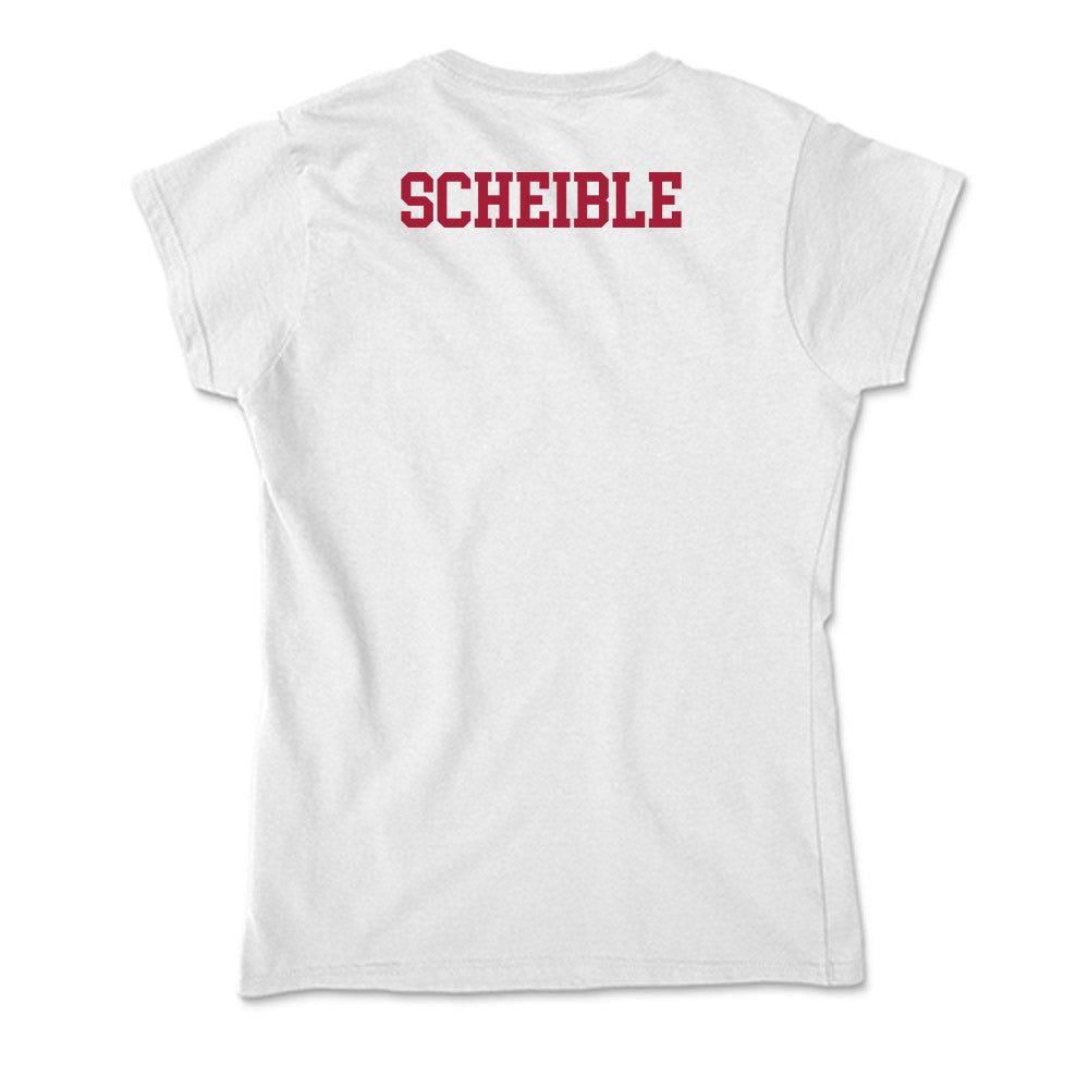 Oklahoma - NCAA Women's Gymnastics : Hannah Scheible - Soft Style Women’s T-Shirt-1