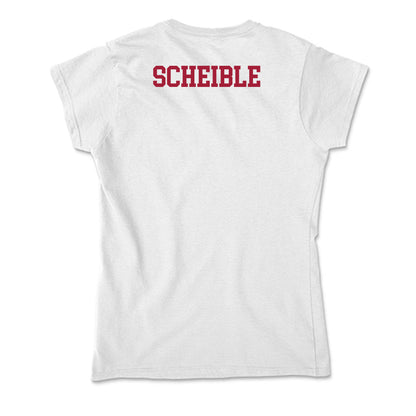 Oklahoma - NCAA Women's Gymnastics : Hannah Scheible - Soft Style Women’s T-Shirt-1