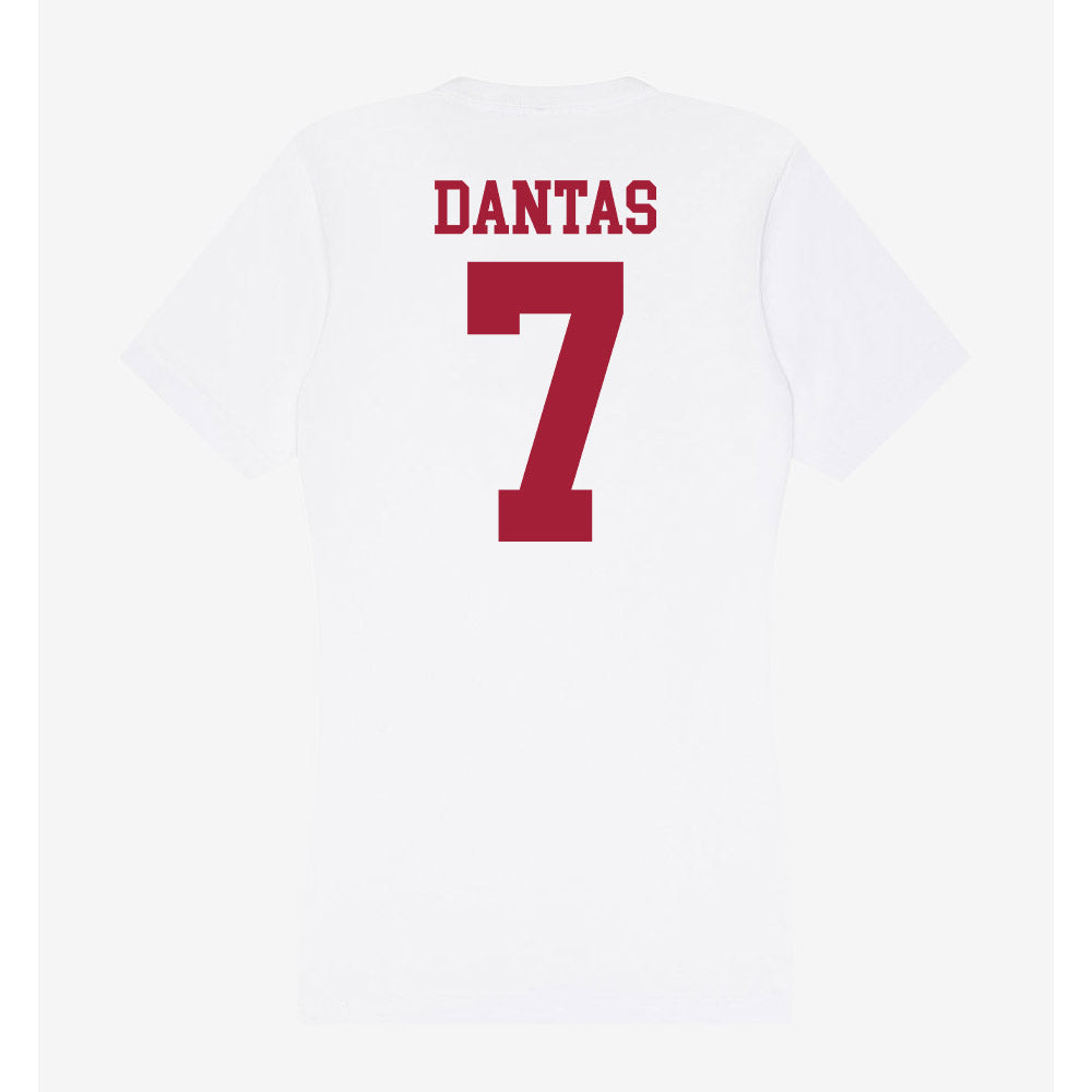 Oklahoma - NCAA Women's Soccer : Fernanda Dantas - Women's V-Neck T-Shirt-1