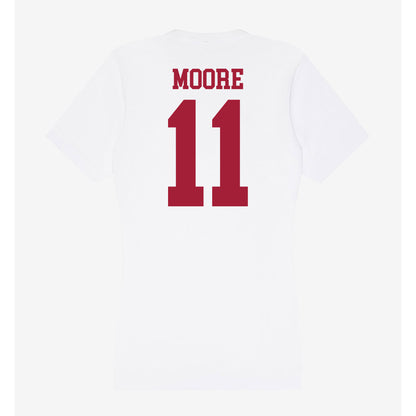 Oklahoma - NCAA Football : Kristan Moore - Women's V-Neck T-Shirt-1