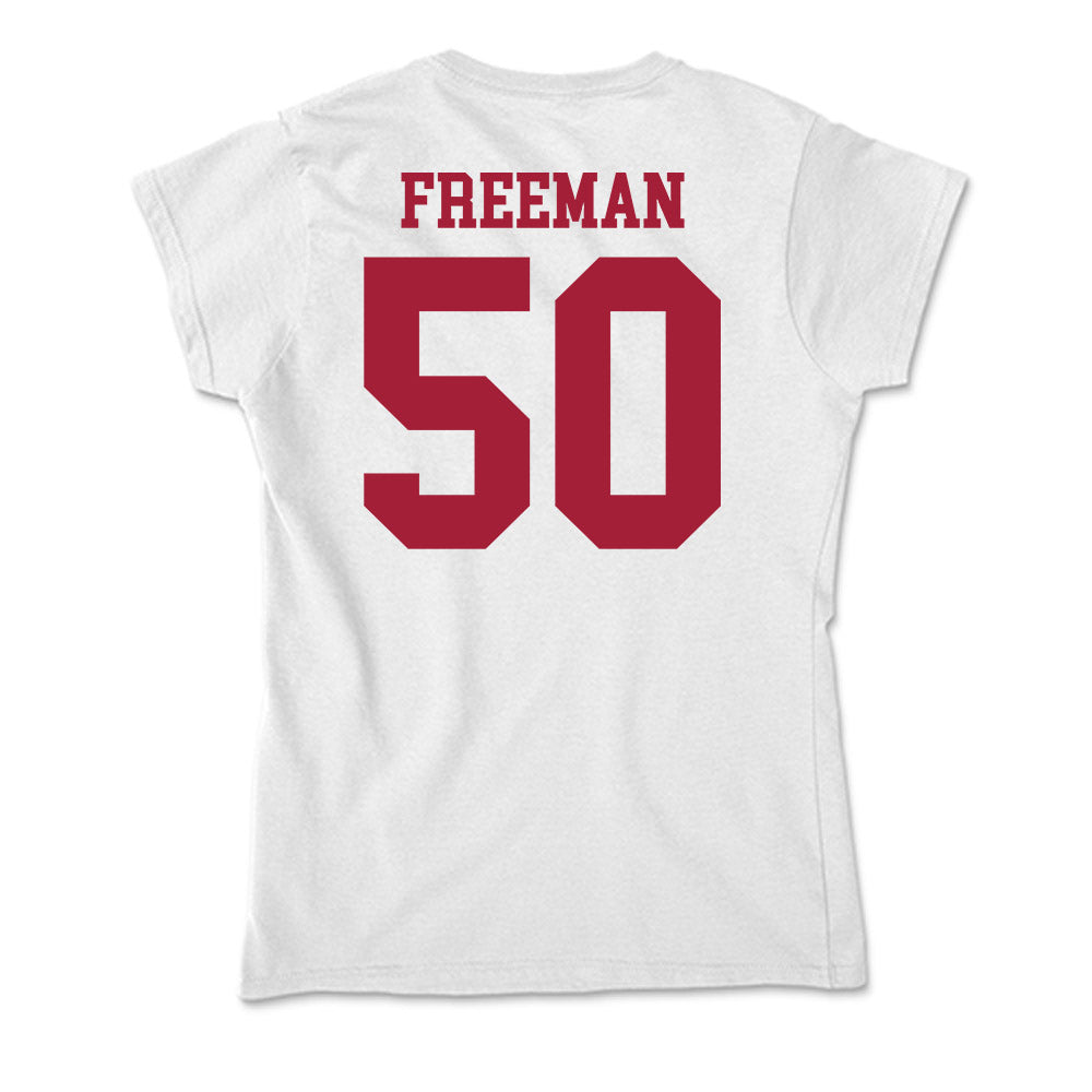 Oklahoma - NCAA Football : Seth Freeman - Soft Style Women’s T-Shirt-1