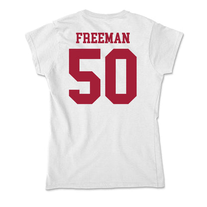 Oklahoma - NCAA Football : Seth Freeman - Soft Style Women’s T-Shirt-1