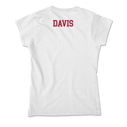 Oklahoma - NCAA Men's Track & Field : Andrew Davis - Soft Style Women’s T-Shirt-1