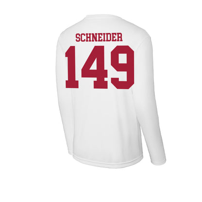 Oklahoma - NCAA Wrestling : Layton Schneider - Activewear Long Sleeve T-Shirt-1
