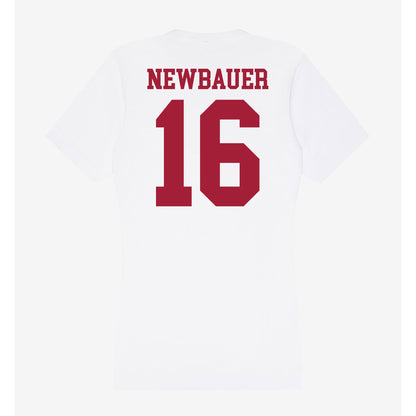 Oklahoma - NCAA Football : Whitt Newbauer - Women's V-Neck T-Shirt-1