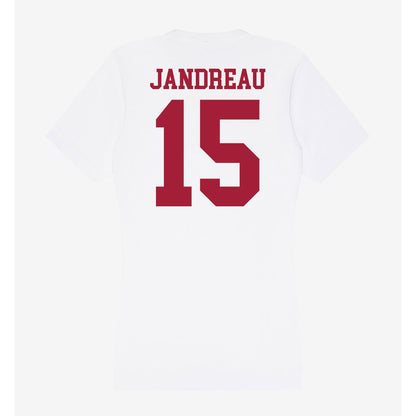 Oklahoma - NCAA Football : Beau Jandreau - Women's V-Neck T-Shirt-1
