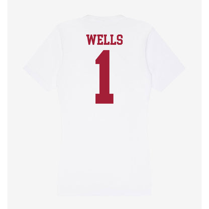 Oklahoma - NCAA Softball : Kendall Wells - Women's V-Neck T-Shirt-1
