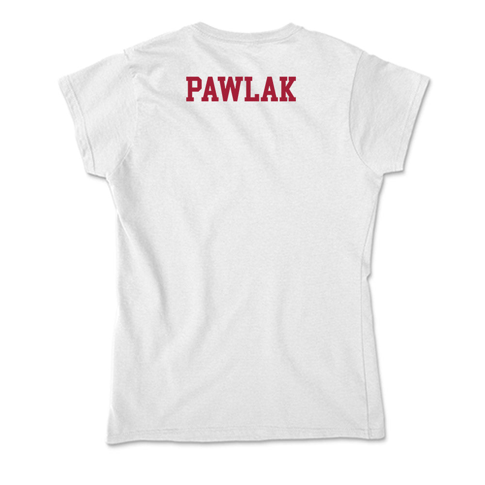 Oklahoma - NCAA Women's Gymnastics : Kamila Pawlak - Soft Style Women’s T-Shirt-1