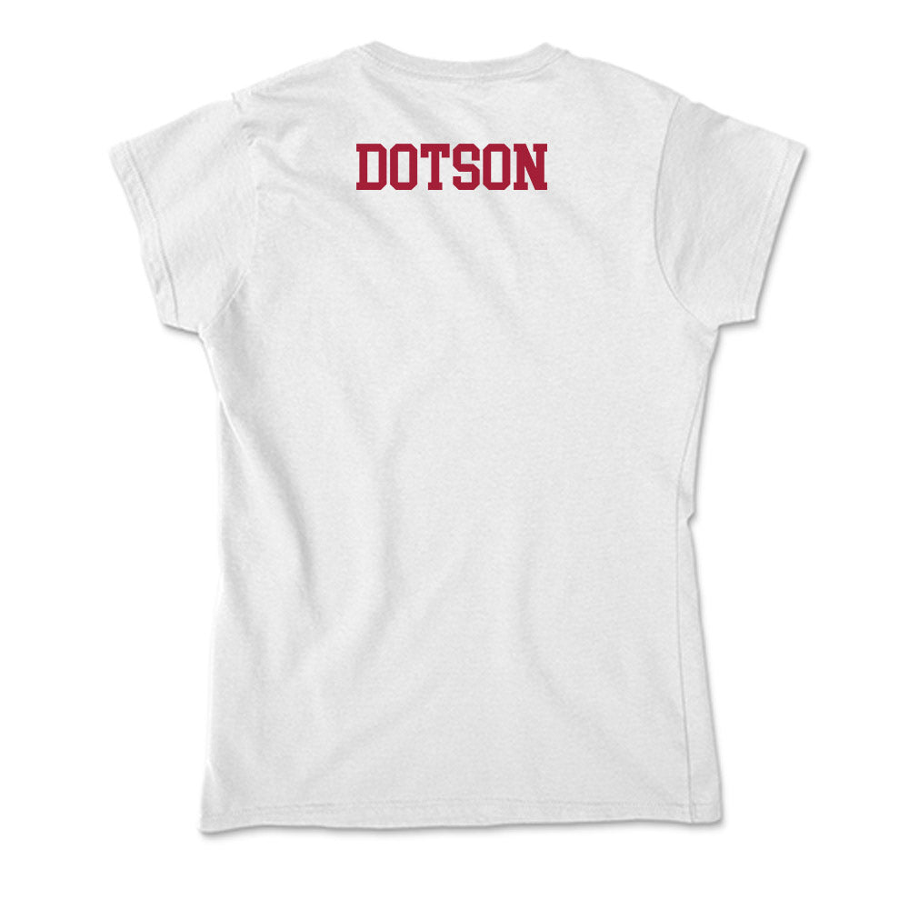 Oklahoma - NCAA Women's Track & Field : Tyley Dotson - Soft Style Women’s T-Shirt-1