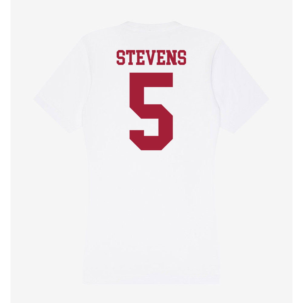 Oklahoma - NCAA Baseball : Nolan Stevens - Women's V-Neck T-Shirt-1
