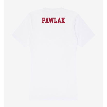 Oklahoma - NCAA Women's Gymnastics : Kamila Pawlak - Women's V-Neck T-Shirt-1