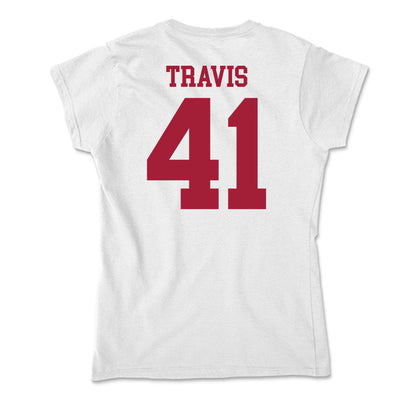 Oklahoma - NCAA Football : Barrett Travis - Soft Style Women’s T-Shirt-1