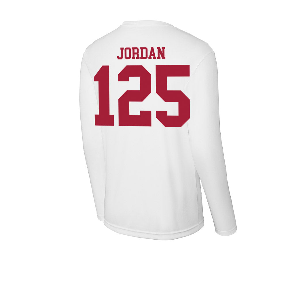 Oklahoma - NCAA Wrestling : Beric Jordan - Activewear Long Sleeve T-Shirt-1