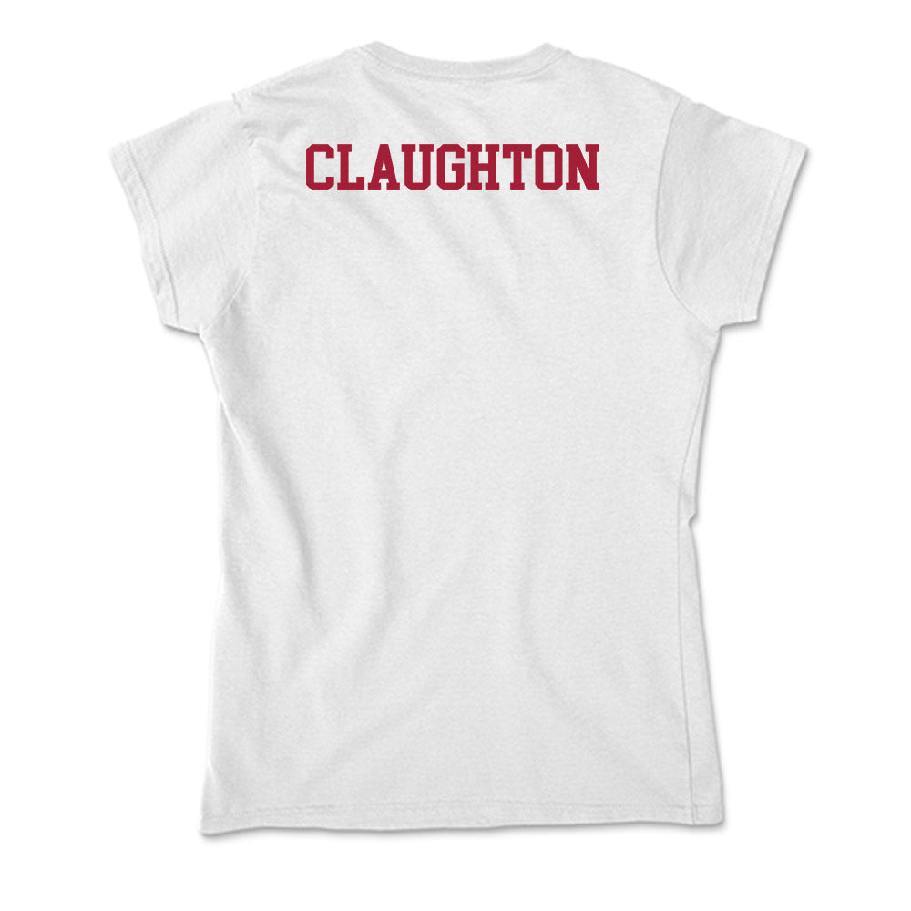 Oklahoma - NCAA Women's Rowing : Hannah Claughton - Soft Style Women’s T-Shirt-1