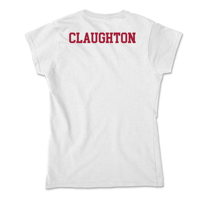 Oklahoma - NCAA Women's Rowing : Hannah Claughton - Soft Style Women’s T-Shirt-1