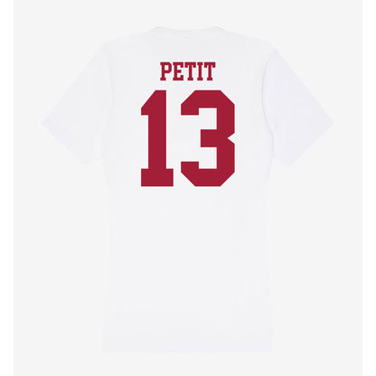 Oklahoma - NCAA Football : Jayden Petit - Women's V-Neck T-Shirt-1