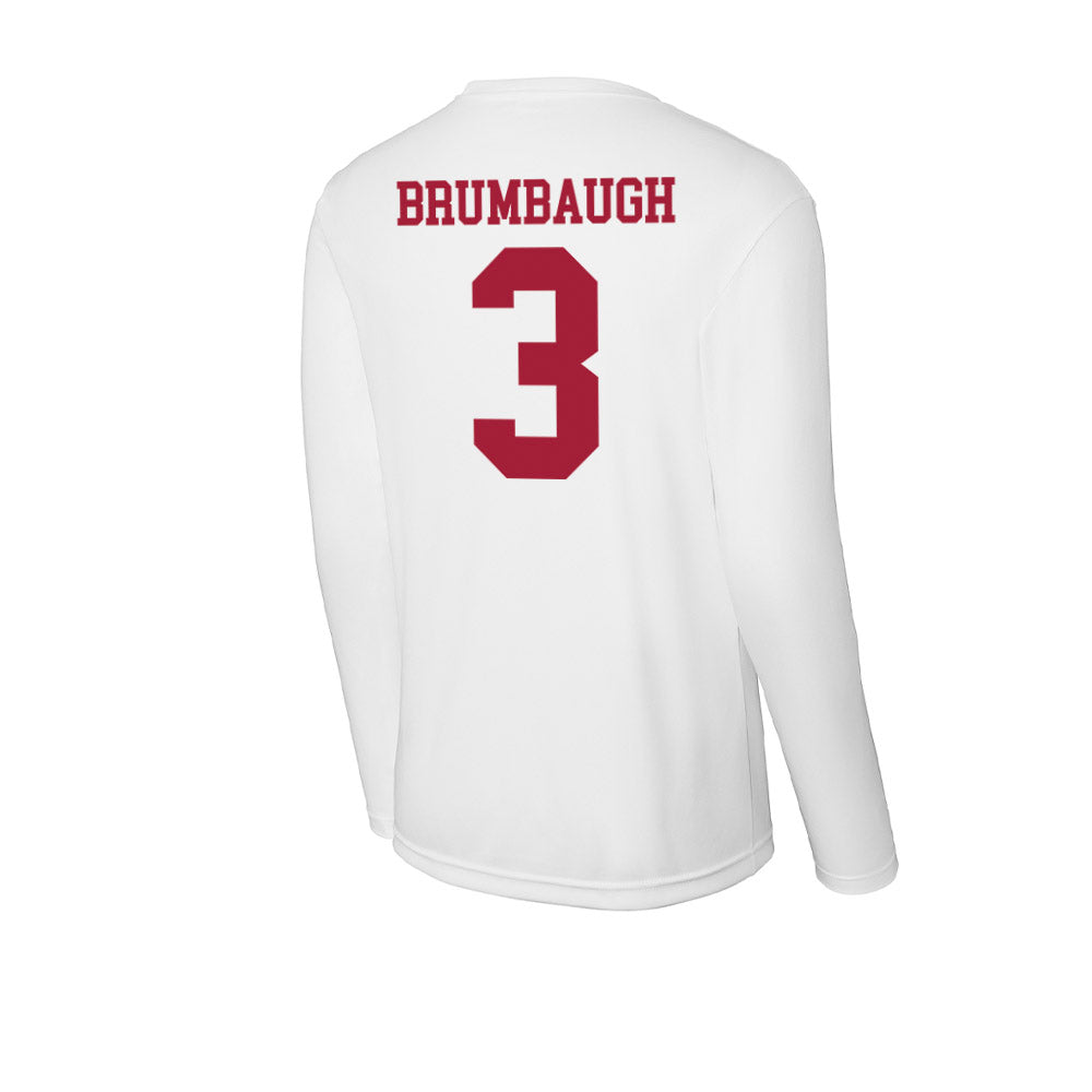 Oklahoma - NCAA Baseball : Cayden Brumbaugh - Activewear Long Sleeve T-Shirt-1
