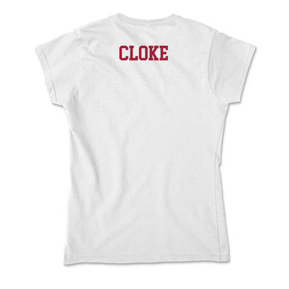 Oklahoma - NCAA Women's Rowing : Rebecca Cloke - Soft Style Women’s T-Shirt-1