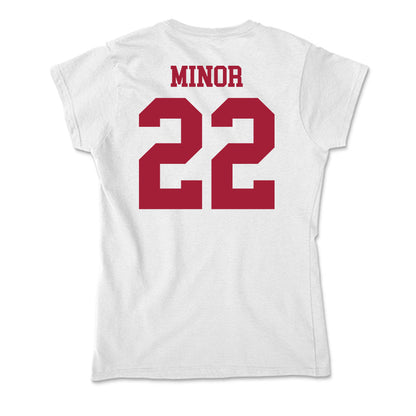 Oklahoma - NCAA Softball : Kai Minor - Soft Style Women’s T-Shirt-1
