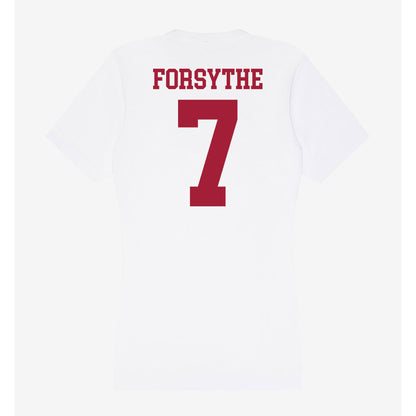Oklahoma - NCAA Men's Basketball : Dayton Forsythe - Women's V-Neck T-Shirt-1