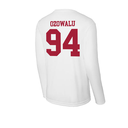 Oklahoma - NCAA Football : Kenny Ozowalu - Activewear Long Sleeve T-Shirt-1