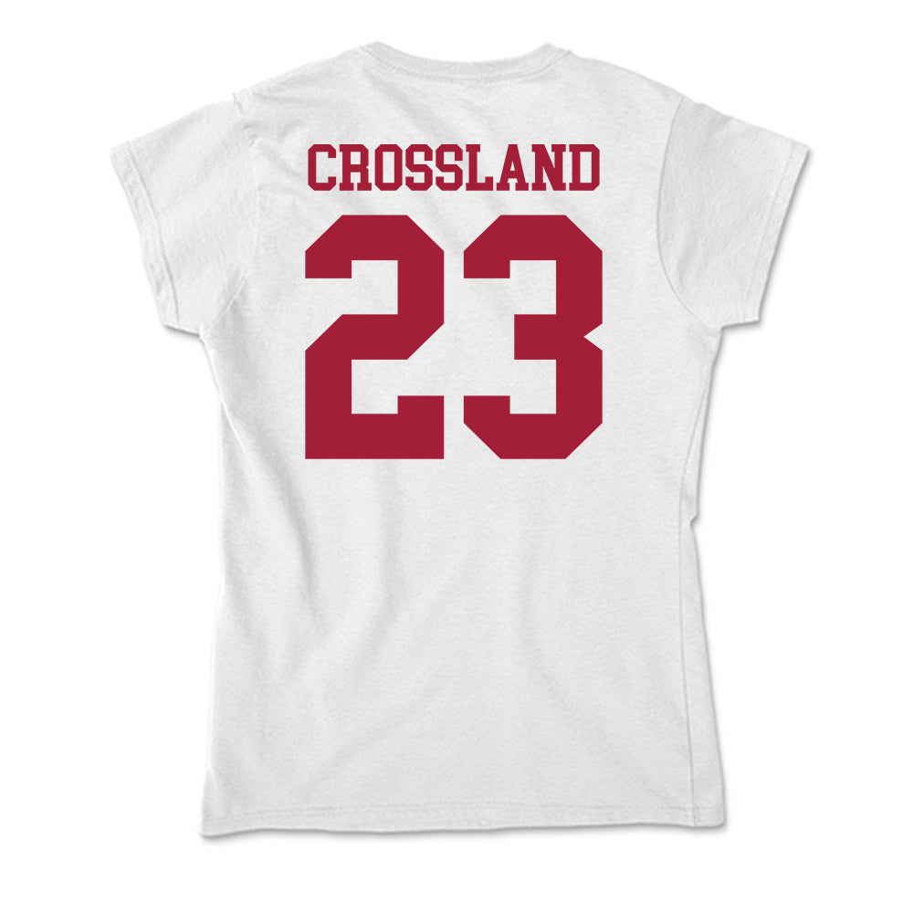 Oklahoma - NCAA Baseball : Cade Crossland - Soft Style Women’s T-Shirt-1
