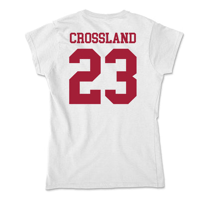 Oklahoma - NCAA Baseball : Cade Crossland - Soft Style Women’s T-Shirt-1