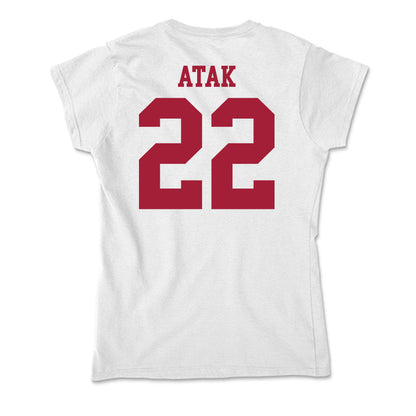 Oklahoma - NCAA Men's Basketball : Kuol Atak - Soft Style Women’s T-Shirt-1