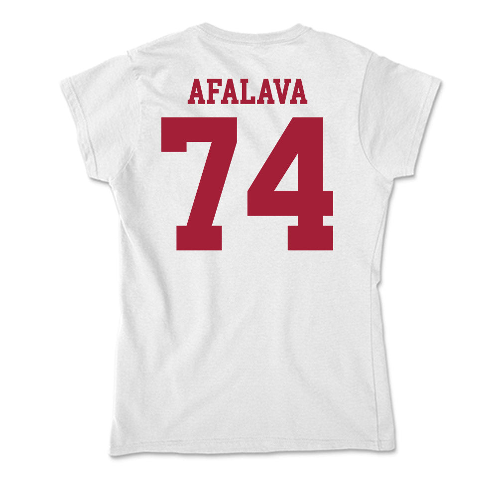 Oklahoma - NCAA Football : Darius Afalava - Soft Style Women’s T-Shirt-1