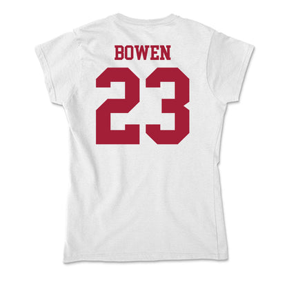 Oklahoma - NCAA Football : Eli Bowen - Soft Style Women’s T-Shirt-1